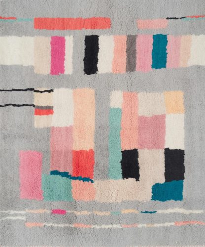 Personalized collage handmade carpet