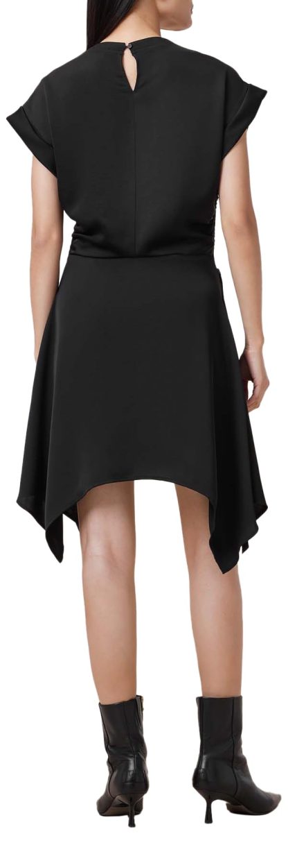 Black irregular lace dress - Image 10