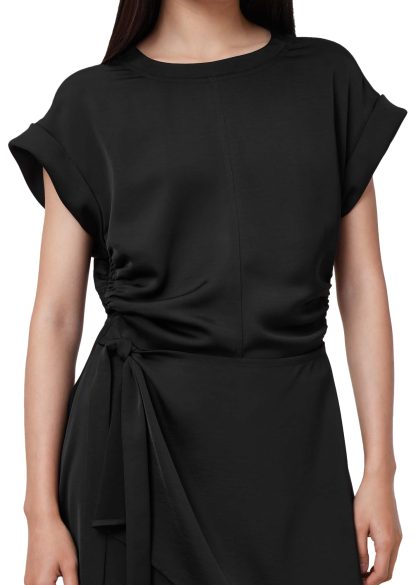 Black irregular lace dress - Image 6