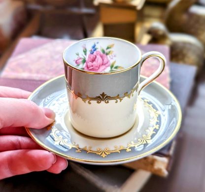 French court bone china cup and saucer set - Image 8