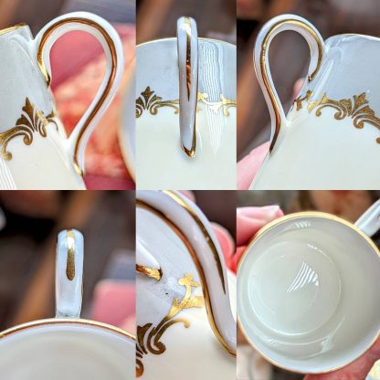 French court bone china cup and saucer set - Image 4
