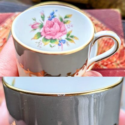 French court bone china cup and saucer set - Image 3