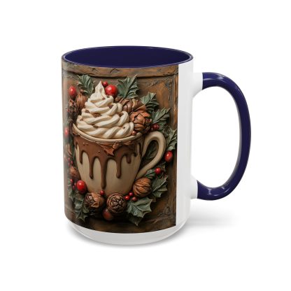 Christmas Hot Chocolate Embossed Mug - Image 5