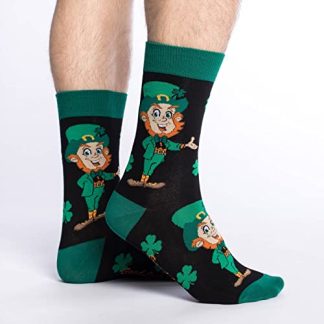 St. Patrick's Day Leprechaun Lucky Socks