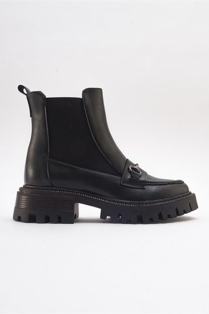 Cool horsebit platform ankle boots - Image 2