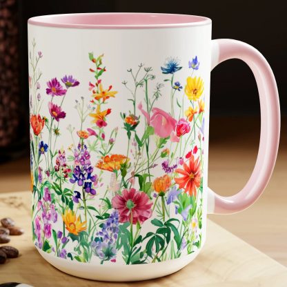Blooming Watercolor Mug - Image 4