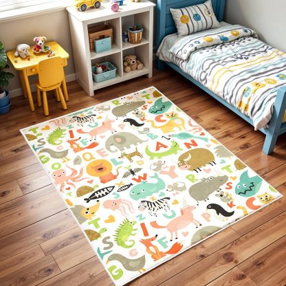 Animal Alphabet Paradise Children's Carpet - Image 3