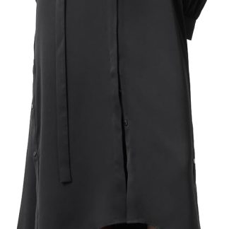 Black Tie Shirt Dress