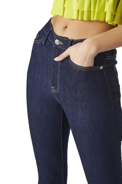High-waisted slit straight-leg pants - Image 5