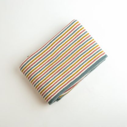 Rainbow striped blend throw blanket - Image 4