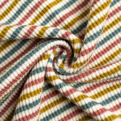 Rainbow striped blend throw blanket - Image 3