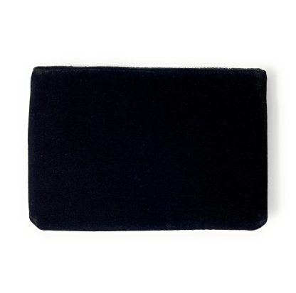 Black, gold and white sequined handmade clutch - Image 2