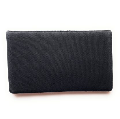 Bohemian Art Floral Hand-Beaded Clutch - Image 9