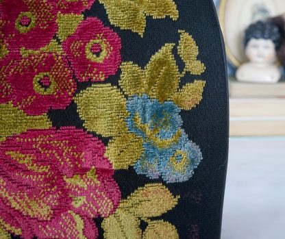 Vintage floral embroidered metal lock handbag - Image 6