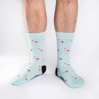 Flamingo fun fresh trendy socks