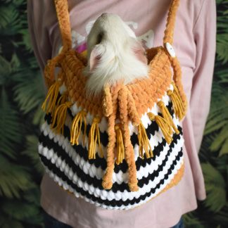 Bohemian Tassel Knitted Pet Bag