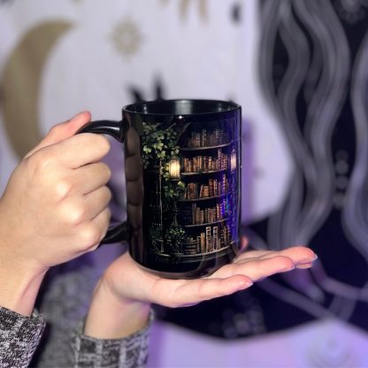 Vintage Library Black Glaze Mug - Image 7