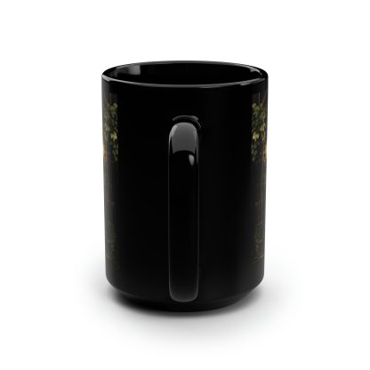 Vintage Library Black Glaze Mug - Image 3
