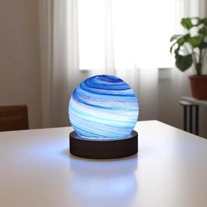 Dreamy Gradient Glass Ball Night Light Ornaments - Image 5