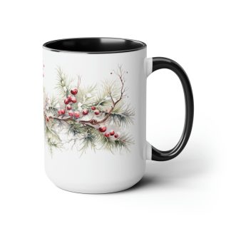 Christmas Pine Berry Mug