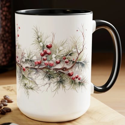 Christmas Pine Berry Mug - Image 4