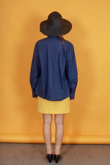 Bright yellow high-waisted miniskirt - Image 10