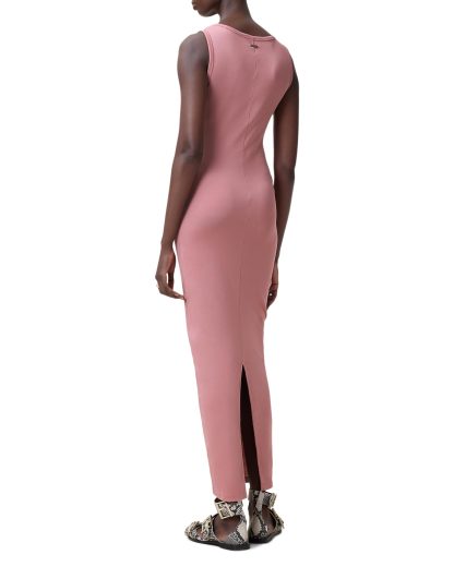 Pink sleeveless fitted dress - Image 5