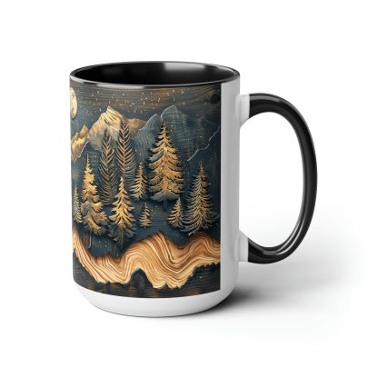 Forest Stars and Moon Secret Realm Mug - Image 5
