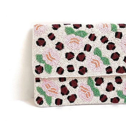 Flower Secret Realm Hand-beaded Art Bag - Image 5