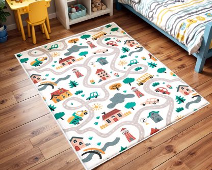 Fun Car Town Children's Carpet - Image 9