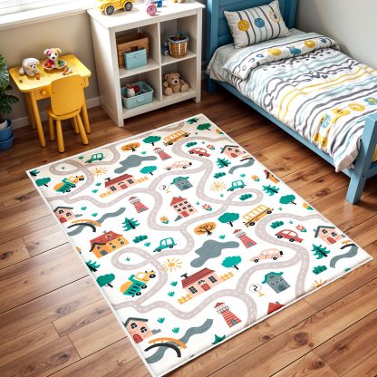 Fun Car Town Children's Carpet - Image 3