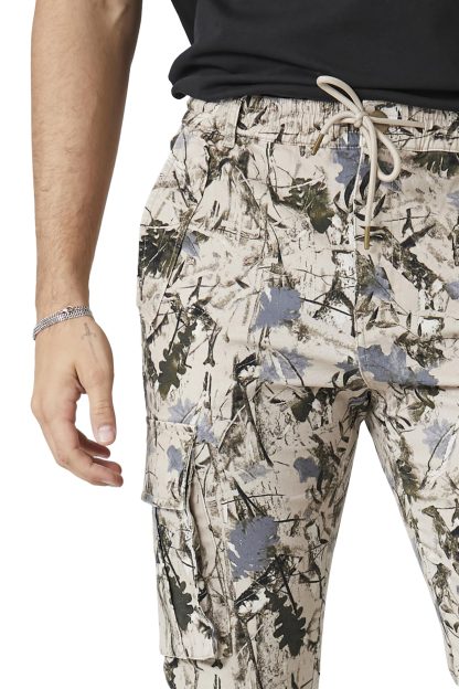 Drawstring waist straight casual trousers - Image 6
