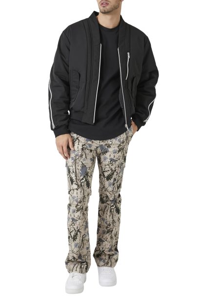 Drawstring waist straight casual trousers - Image 5