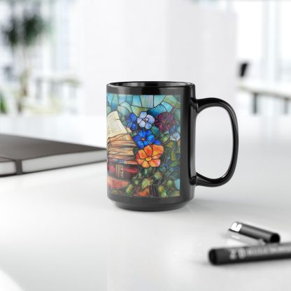 Colored Glass Book Art Mug - Image 10