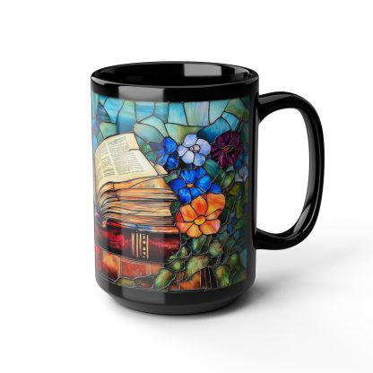 Colored Glass Book Art Mug - Image 7