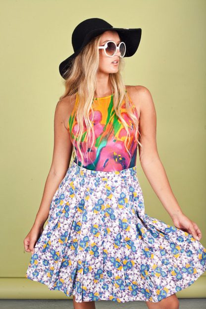 Summer floral flared skirt - Image 7