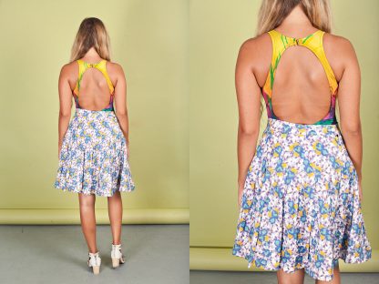 Summer floral flared skirt - Image 3