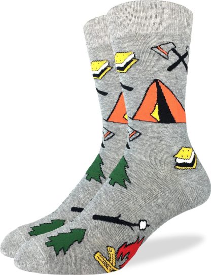 Outdoor camping theme fun trendy socks - Image 2