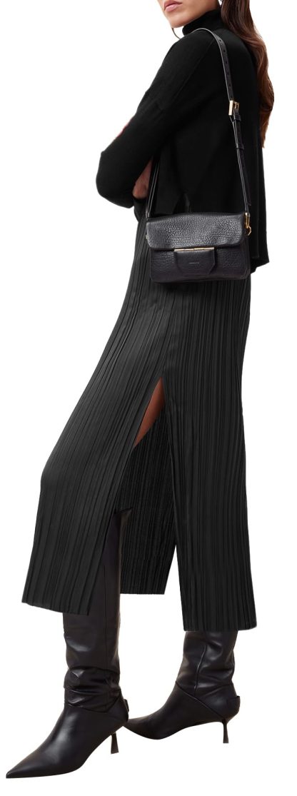 Black turtleneck knit dress - Image 3