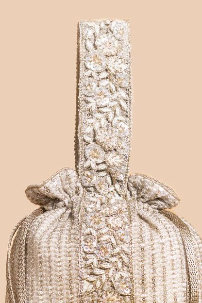 Galaxy Diamond Embroidered Drawstring Bag - Image 4