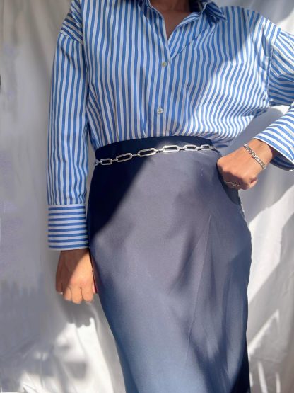 Minimalist metal chain belt - Image 2