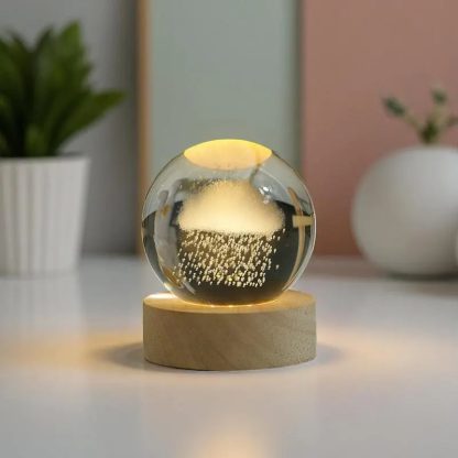 Crystal Cloud Night Light Ornaments - Image 3