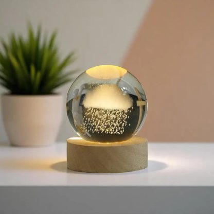 Crystal Cloud Night Light Ornaments - Image 2