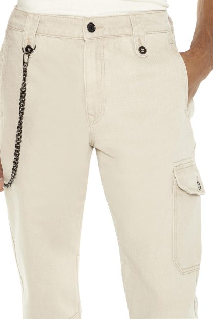 Retro workwear-style khaki straight-leg casual pants - Image 6