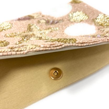 Ocean Secret Hand-Beaded Clutch - Image 6