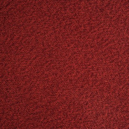 Red, brown and turmeric knitted blanket - Image 5