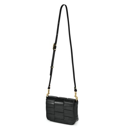 Vintage hand-woven top-grain cowhide crossbody bag - Image 6