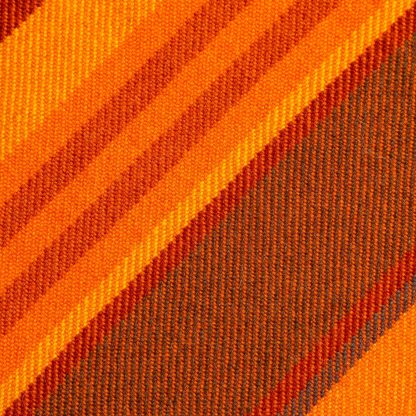 Orange and brown blended blanket - Image 6