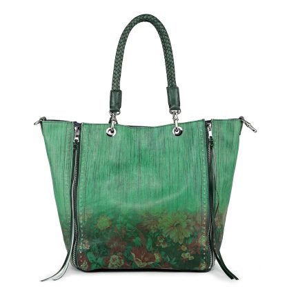 Retro Art Style Commuter Shopping Bag - Image 3