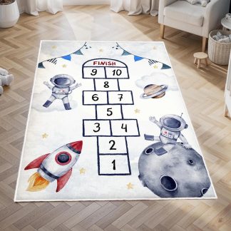 Space Adventure Children's Carpet